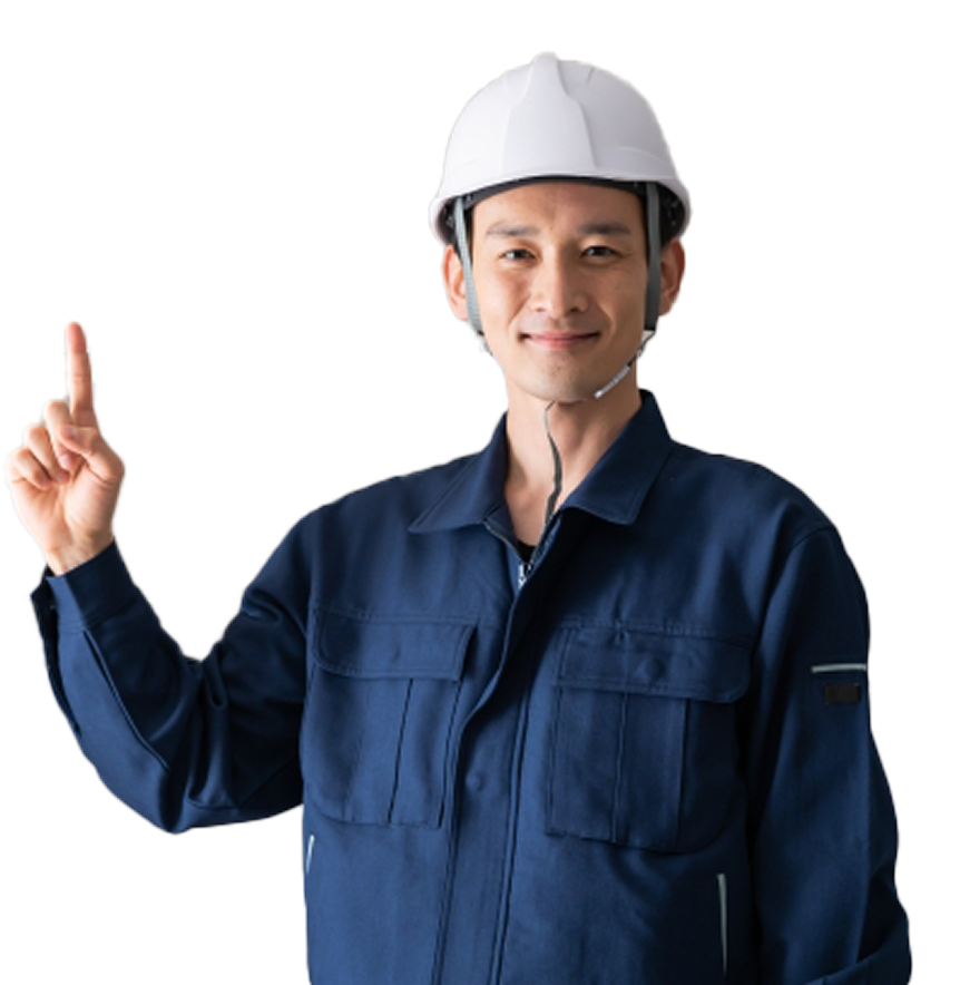 指差し男性